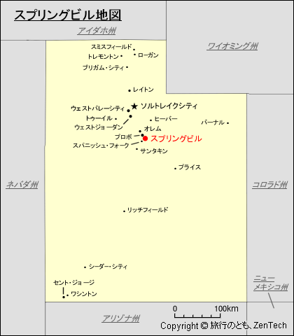 スプリングビル地図