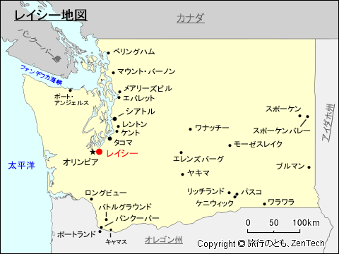 レイシー地図