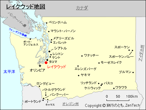 レイクウッド地図