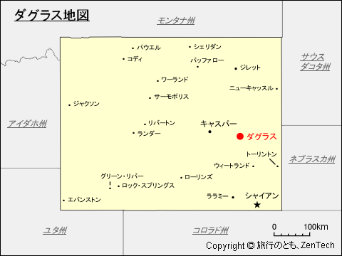 ダグラス地図