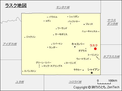 ラスク地図