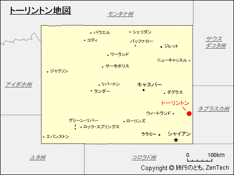 トーリントン地図