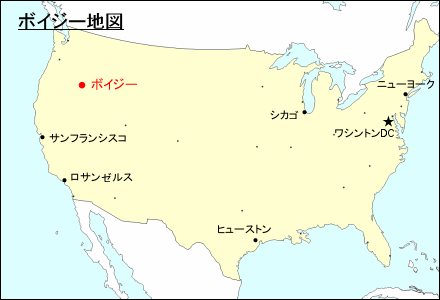 ボイジー地図