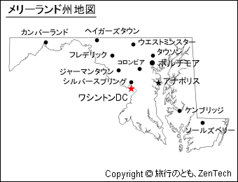 アメリカ合衆国 メリーランド州 気温 旅行のとも Zentech