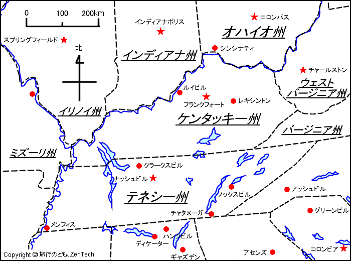 取寄商品 777images旗と地図???州フラグでマップと名前のケンタッキー州の状態???キルト正方形 by 6