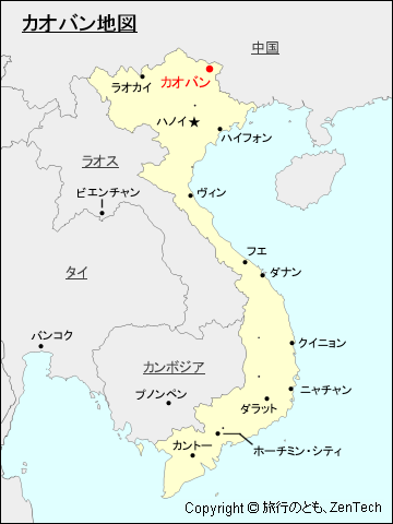 カオバン地図