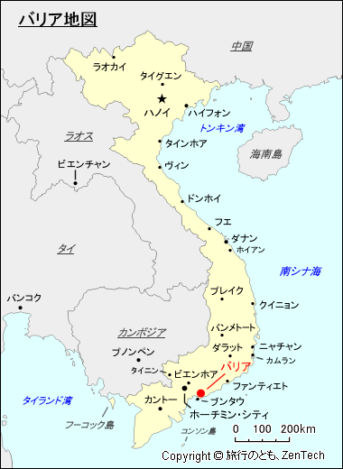 バリア地図