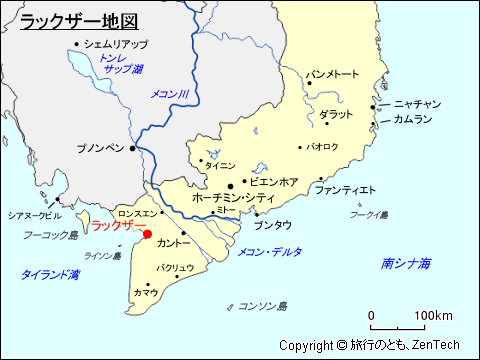 ラックザー地図