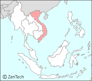 ベトナム地図 旅行のとも Zentech